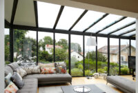 La véranda style atelier en aluminium Rénoval