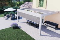 Pergola design à toile rétractable - Rénoval