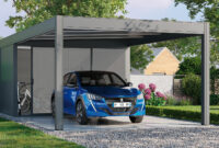 Carport aluminium Rénoval pour la protection de votre véhicule